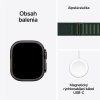 Apple Watch Ultra 2 GPS + Cellular 49mm Black Titanium Case with Dark Green Alpine Loop - Small