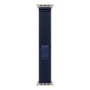Apple Watch 49mm Blue Trail Loop - M/L - Natural Titanium Finish