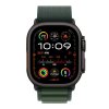 Apple Watch 49mm Dark Green Alpine Loop - Medium - Black Titanium Finish