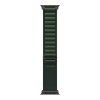 Apple Watch 49mm Dark Green Alpine Loop - Medium - Black Titanium Finish
