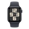 Apple Watch SE GPS 44mm Midnight Aluminium Case with Midnight Sport Band - M/L