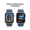 Apple Watch SE GPS 44mm Silver Aluminium Case with Denim Sport Band - M/L