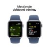 Apple Watch SE GPS + Cellular 40mm Silver Aluminium Case with Denim Sport Band - M/L