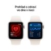 Apple Watch SE GPS + Cellular 40mm Starlight Aluminium Case with Starlight Sport Band - S/M