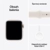 Apple Watch SE GPS + Cellular 40mm Starlight Aluminium Case with Starlight Sport Band - S/M