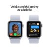 Apple Watch SE GPS + Cellular 44mm Silver Aluminium Case with Blue Cloud Sport Loop