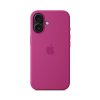 iPhone 16 Silicone Case with MagSafe - Fuchsia