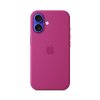 iPhone 16 Silicone Case with MagSafe - Fuchsia