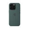 iPhone 16 Pro Silicone Case with MagSafe - Lake Green