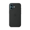 iPhone 16 Silicone Case with MagSafe - Black