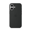 iPhone 16 Silicone Case with MagSafe - Black
