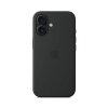 iPhone 16 Silicone Case with MagSafe - Black