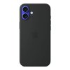 iPhone 16 Plus Silicone Case with MagSafe - Black