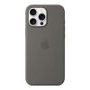 iPhone 16 Pro Max Silicone Case with MagSafe - Stone Gray