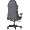 Herná stolička DXRacer MASTER sivá, látková