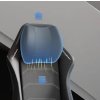 Herná stolička DXRacer MASTER tmavo šedá, látková