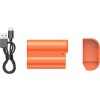 SmallRig 4966 EN-EL15c USB-C nabíjateľná batéria fotoaparátu oranžová