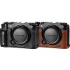 Sada koženého polovičného puzdra SmallRig 4880 pre fotoaparát FUJIFILM X-M5 hnedá