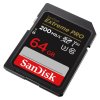 SanDisk Extreme PRO 64 GB SDXC Memory Card 200 MB/s and 90 MB/s, UHS-I, Class 10, U3, V30