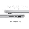MacBook Pro 14" Apple M4 Max 14C CPU 32C GPU 36GB 1TB Strieborný INT