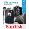 SanDisk MP3 Clip Sport Go, modrá 16 GB