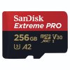 SanDisk Extreme PRO microSDXC 256 GB + SD Adapter 200 MB/s and 140 MB/s A2 C10 V30...