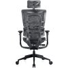 Kancelárska stolička ORION JNS-801, čierna sieťovina W-51, elegantná čierna kostra