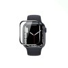 coteetci 4d black rim full glue glass for apple watch 41mm (1)