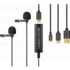 Saramonic LavMicro+DC Lavalier Mic (iOS devices, Android devices and Mac/PC)...