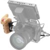 SmallRig 3324 Rosette Side Handle Wood with Record Start/Stop Remote Trigger