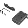 SmallRig 3498 Battery Adapter Plate V-Mount (Basic Version) with Dual Rod Clamp