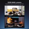3. 2200 ANSI Lumens
