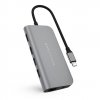 hyper usb c hub hyperdrive power 9 in 1 space gray i98636