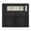 Newell DC-LCD dvojkanálová nabíjačka pre batérie BP-U60/U65/U90 pre Sony
