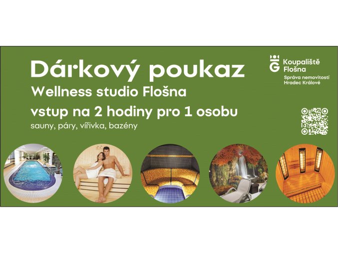 Wellness studio Flošna 2 hodiny