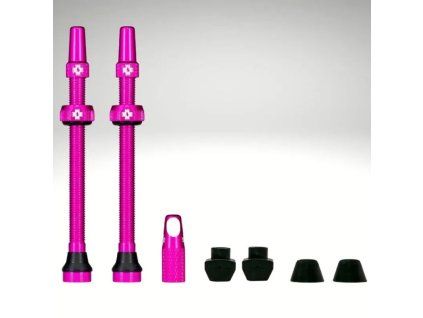 bezdusovy ventil muc off ruzovy par 80mm