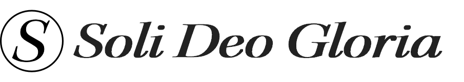 E-shop Soli Deo Gloria