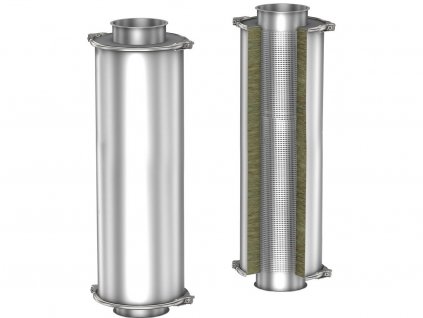 Protihlukové potrubí délky 1400 MM