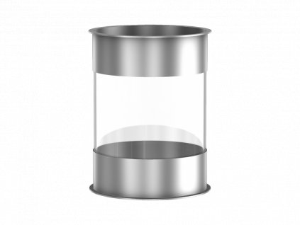 Potrubí se skleněným průzorem a tyčemi OBR 02