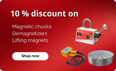 Magnetic chucks, Demagnetizers, Lifting magnets
