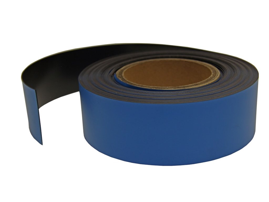 Magnetic tape blue (20x0.7 mm) ferrite - SOLLAU s.r.o.