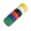 Neodymium disc magnet, 16 x 6 mm, waterproof plastic, 2.6 kg holding force