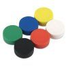 Neodymium disc magnet, 16 x 6 mm, waterproof plastic, 2.6 kg holding force