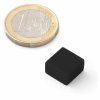 Neodymium prism magnet, 11.5 x 11.5 x 6.5 mm, waterproof plastic, 2 kg holding force