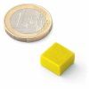 Neodymium prism magnet, 11.5 x 11.5 x 6.5 mm, waterproof plastic, 2 kg holding force