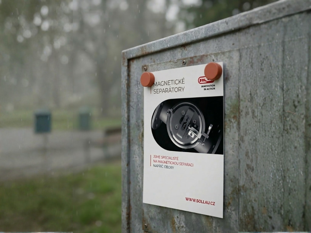 Voděodolné magnety: spolehlivé uchycení i v dešti a vlhku