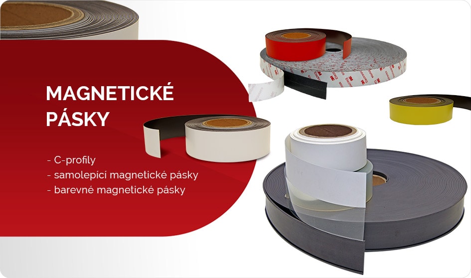 Magnetické pásky a C-profily