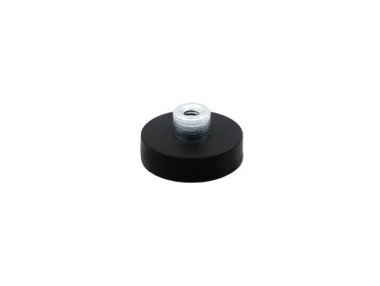 Neodymový pogumovaný magnet se závitovým pouzdrem 43x10,5x6 mm