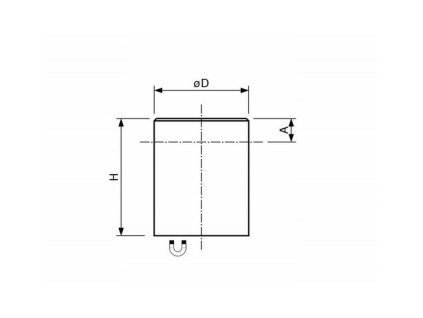 AlNiCo magnetická čočka válcová s tolerancí H6 6x10 mm