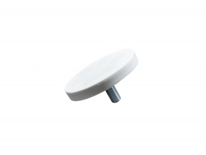 Neodymový pogumovaný magnet s vnějším závitem 43x21x6 mm